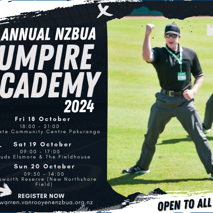NZBUA Umpire School